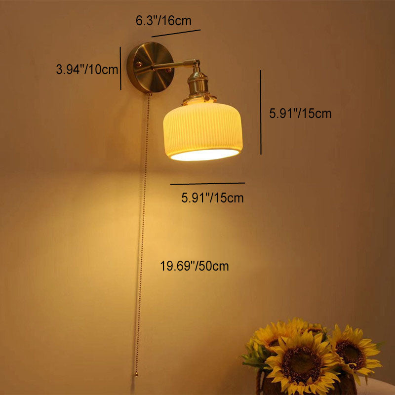 Moderne minimalistische drehbare LED-Wandleuchte