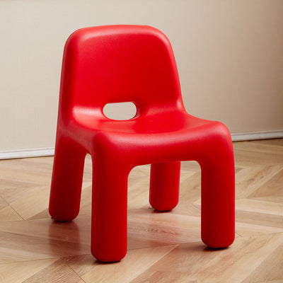 Contemporary Creative Square Plastic Children Chair Backrest For Living Room