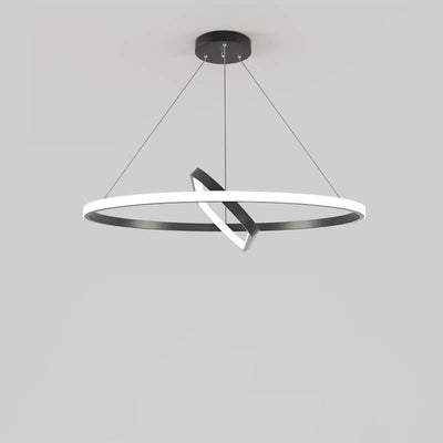 Italian Minimalist Circle Geometry Island Light LED Chandeliers