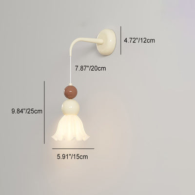 Moderne minimalistische drehbare LED-Wandleuchte