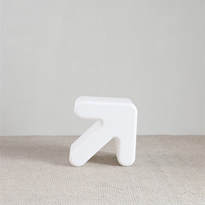 Contemporary Creative Arrowhead Plastic Chair For Living Room