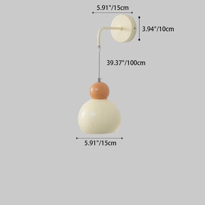 Moderne minimalistische drehbare LED-Wandleuchte