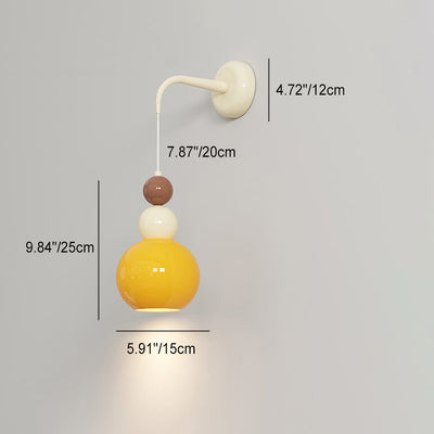 Moderne minimalistische drehbare LED-Wandleuchte