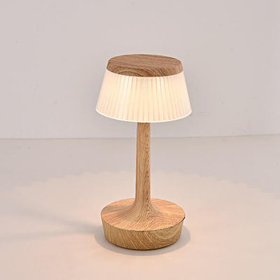 Contemporary Creative Mushroom Acrylic ABS LED Table Lamp For Bedroom