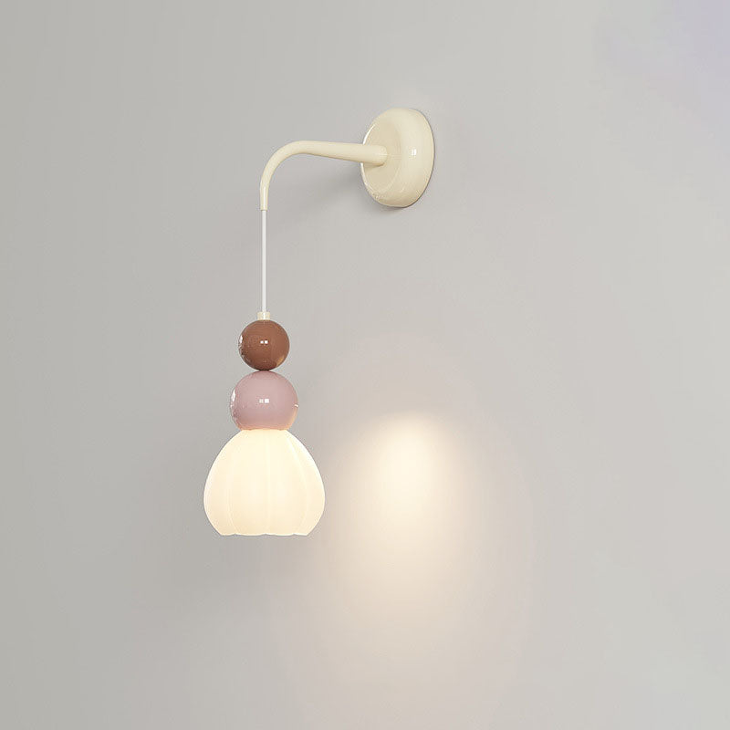 Moderne minimalistische drehbare LED-Wandleuchte