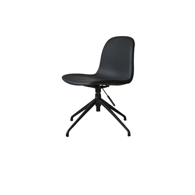 Contemporary Nordic Ergonomic Microfiber Leather Liftable Desk Chair Backrest Tilt Caster For Home Office