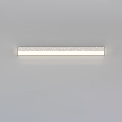 Modern Minimalist Rectangle Iron Acrylic LED Wall Sconce Lamp For Living Room