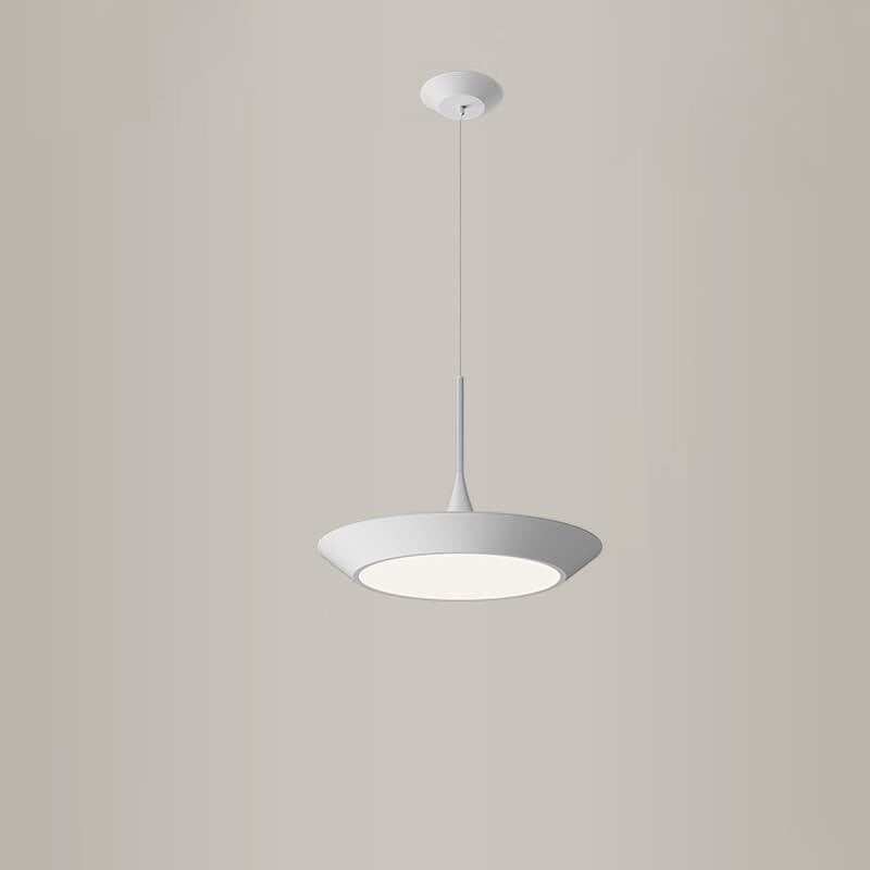 Moderne Macaron Cement Scalloped Shade 1-Licht-Pendelleuchte 