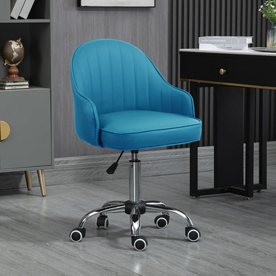 Modern Simplicity Leather Sponge Stainless Steel SGS Desk Chair Backrest Movable For Home Office