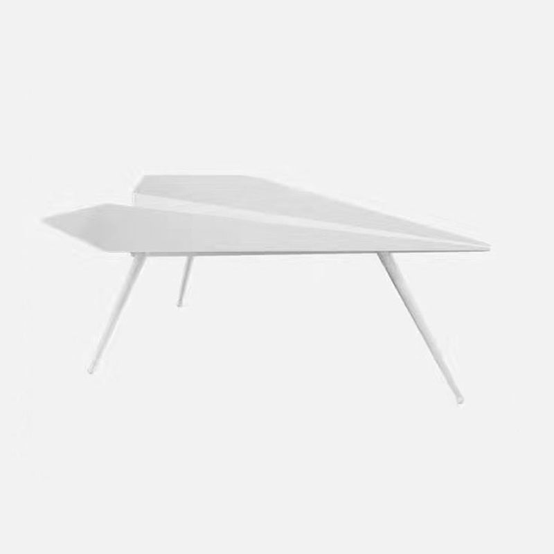 Modern Art Deco Plane Triangle Iron Coffee Table For Living Room