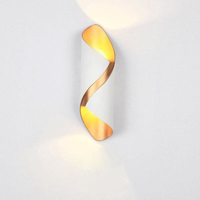 Modern Creative Double-headed Aluminum Acrylic LED Wall Sconce Lamp