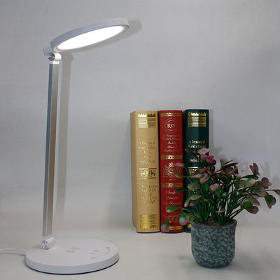 Modern Simple Folding Wireless Charging Touch Aluminum LED Desk Lamp