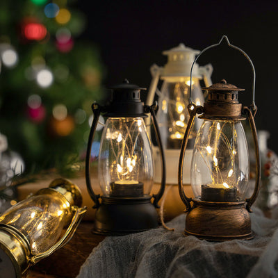 Lampe de table LED décorative de Noël rétro moderne 