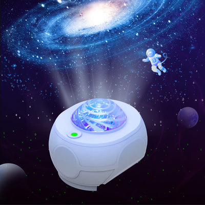 Creative Galaxy Projection Light  LED Atmosphere Bluetooth Music Projection Light