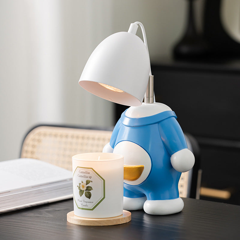 Moderne kreative Cartoon-Roboter-1-Licht-Schmelzwachs-Tischlampe