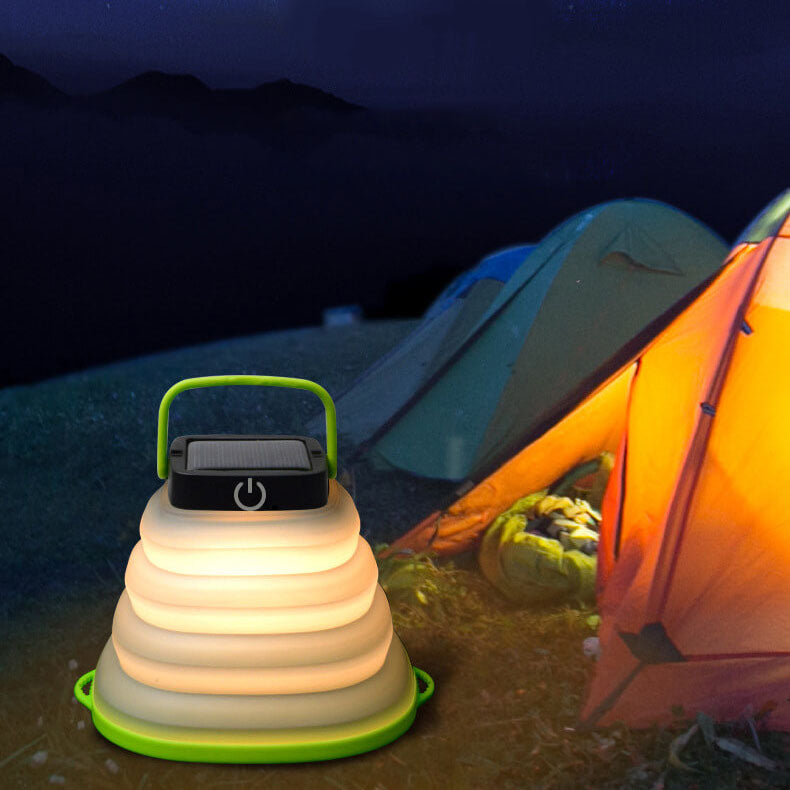 Outdoor Solar Folding Cone Waterproof Camping Outdoor Light