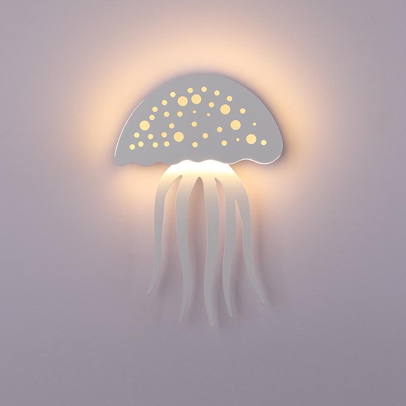 Modern Creative 1-Light LED Jellyfish Wall Lamp