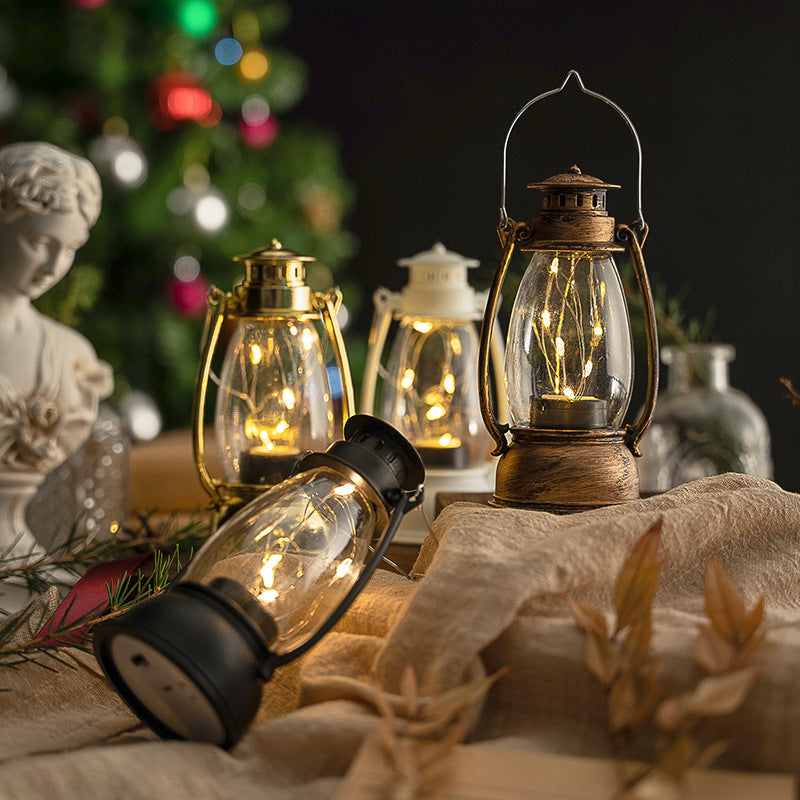 Lampe de table LED décorative de Noël rétro moderne 