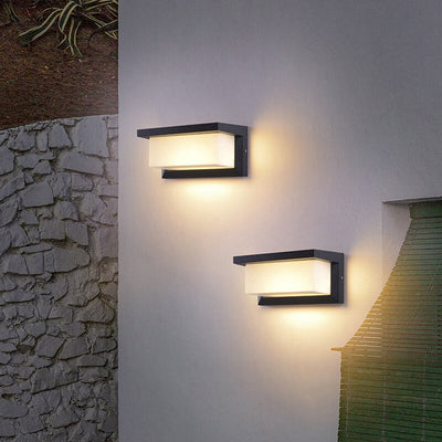 Moderne minimalistische drehbare LED-Wandleuchte