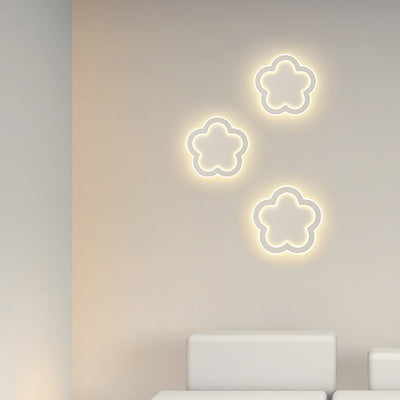 Moderne kreative Form-Eisen-Acryl-LED-Wandleuchte-Lampe 