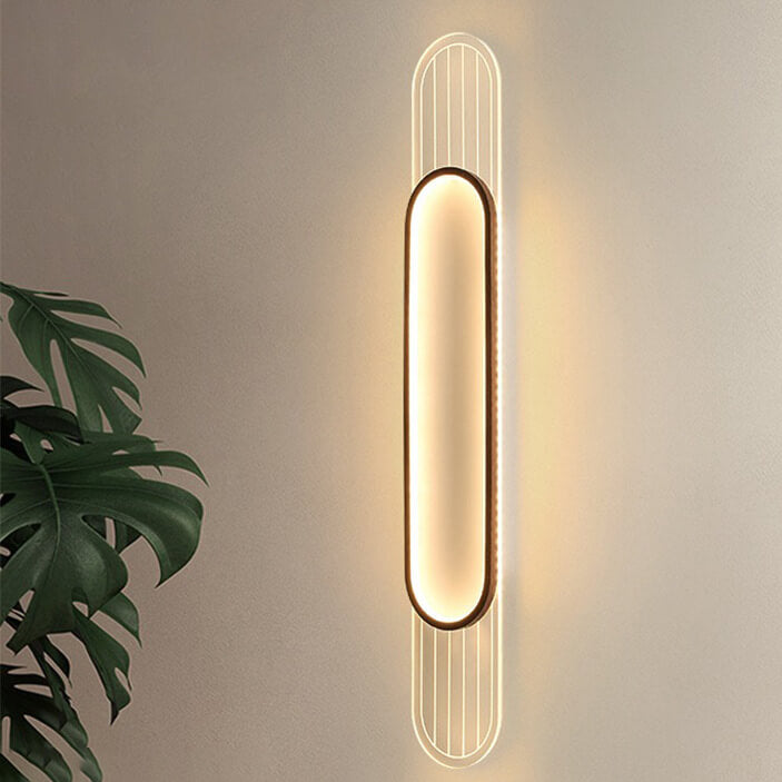 Creative Luxury Ring Acrylic Aluminum LED Wall Sconce Lamp