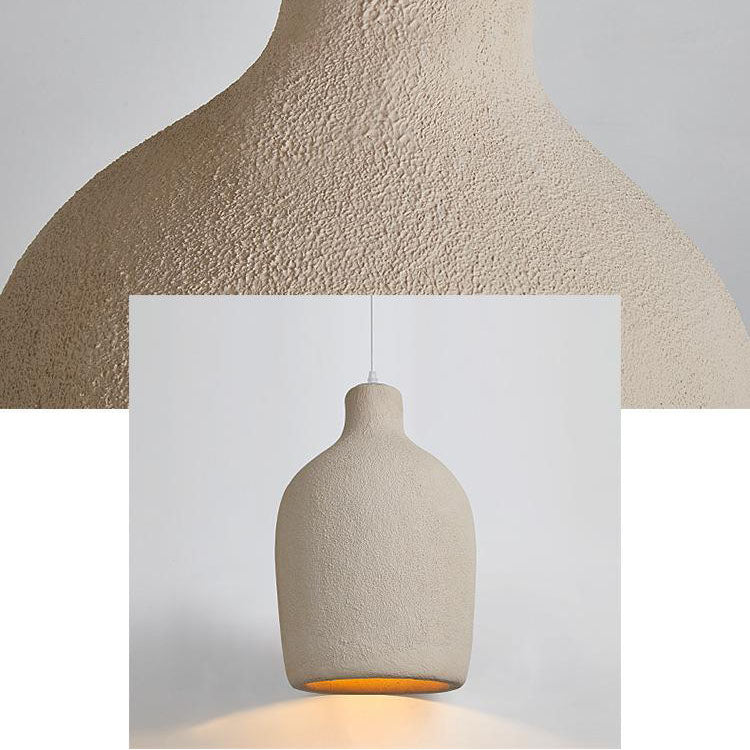 Contemporary Nordic Geometric Column 1-Light Pendant Light for Dining Room