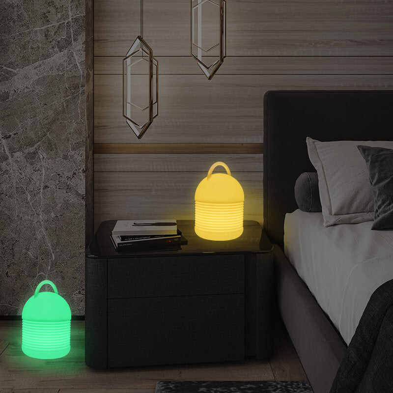 Modern PE Creative Portable Colorful Night Light LED Table Lamp