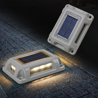 Outdoor Rectangular Pressure-Resistant Waterproof Aluminum Alloy LED Garden Step Buried Light