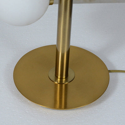 Nordic Creative Magic Bean Glass Iron 3-Light Table Lamp