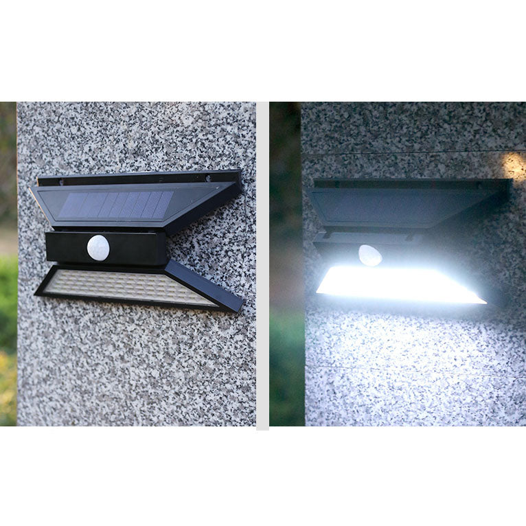 Outdoor Solar Folding Body Sensor LED Waterproof Patio Wall Sconce Lamp