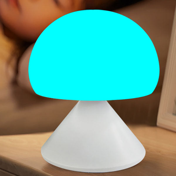 Creative Intelligent Silicone Round Mushroom LED Night Light Table Lamp