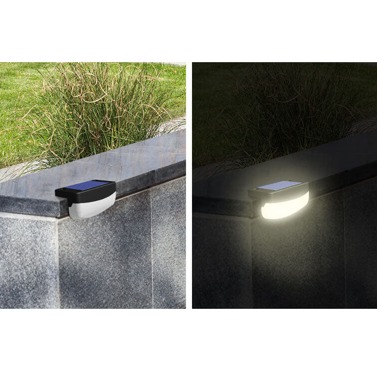 Solar Outdoor Step Light Waterproof LED Path Garden Landscape Step Stair Deck Lights