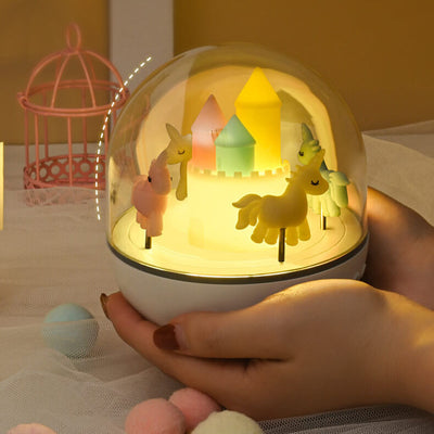 Creative Carousel Octavo Bluetooth Kinder Nachtlicht Tischlampe