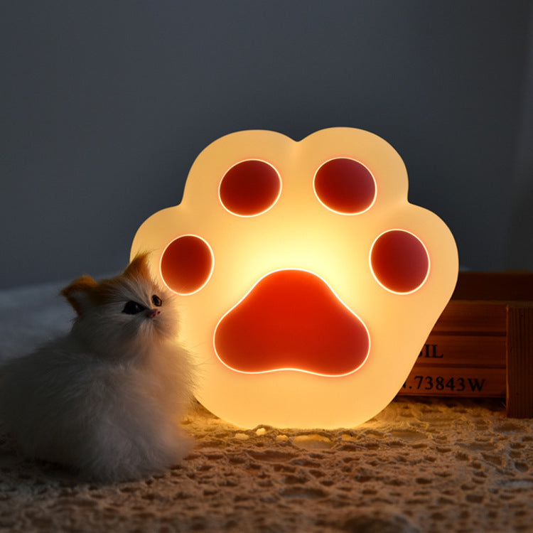 Lampe de table créative en forme de canapé en silicone Pat LED veilleuse