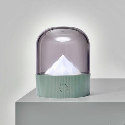 Kreative Retro Snow Mountain PC LED USB Nachtlicht Tischlampe