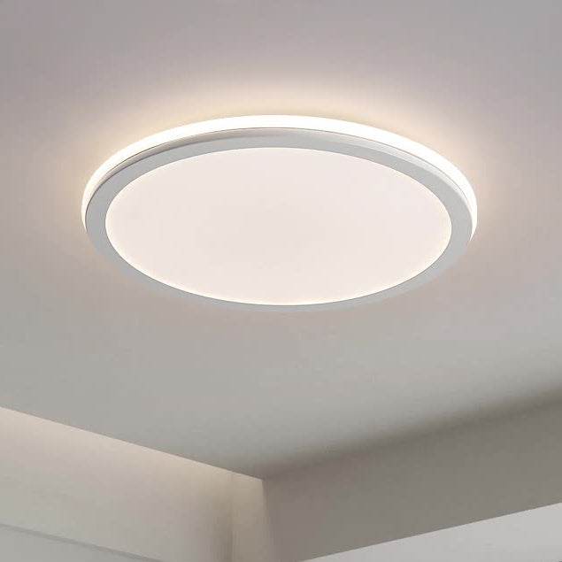 Plafonnier LED à montage encastré en fer, cercle créatif moderne 