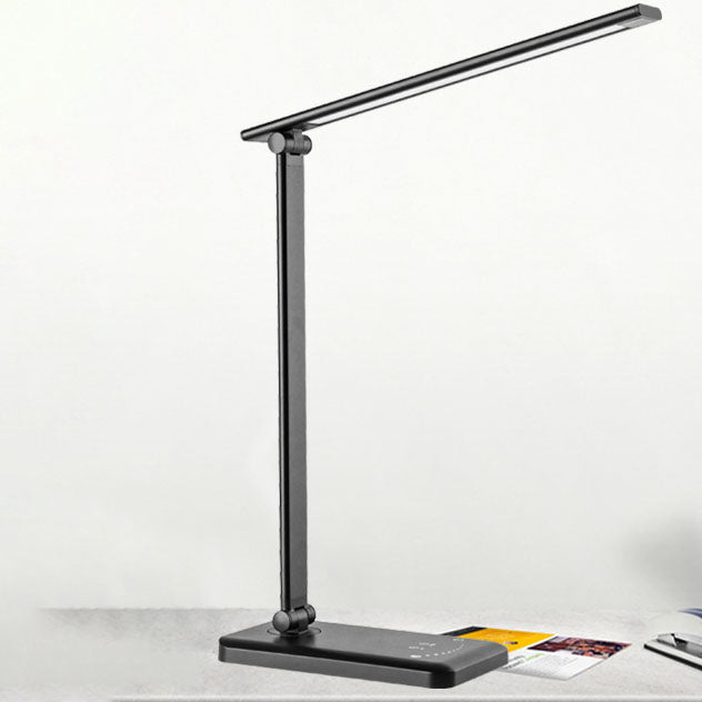 Lampe de bureau LED USB pliable à barre carrée intelligente minimaliste 