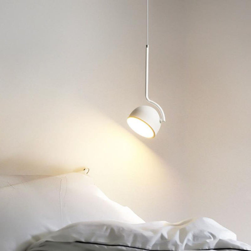 Nordic Minimalist Round Multi-angle Rotating LED Pendant Light