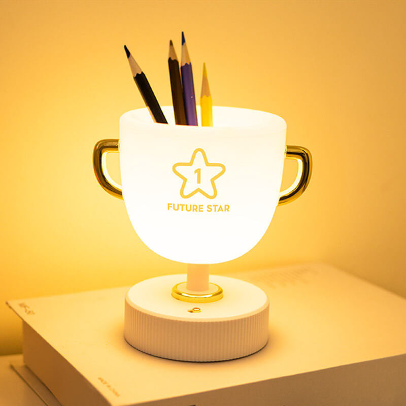 Creative Trophy Cup LED Night Light USB Table Lamp