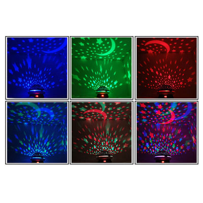 Modern Creative Mushroom Star ABS Projection Light Night Light