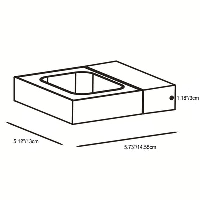 Minimalistische drehbare LED-Lesewandleuchte aus Aluminium 