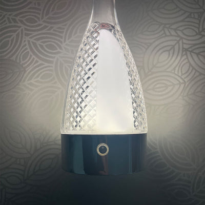 Bouteille de vin LED tactile, lampe de Table décorative à intensité variable en continu