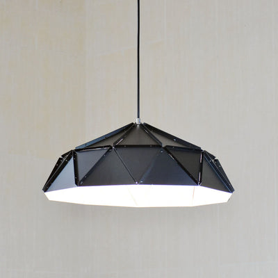 Nordic Creative Prismatic Barn Iron 1-Light Pendant Light