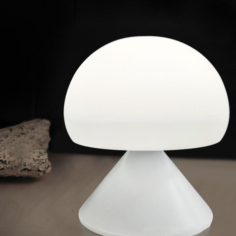 Kreative intelligente Silikon-runde Pilz-LED-Nachtlicht-Tischlampe 