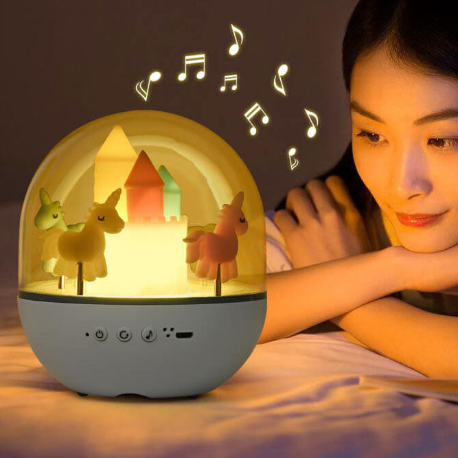 Creative Carousel Octavo Bluetooth Kinder Nachtlicht Tischlampe