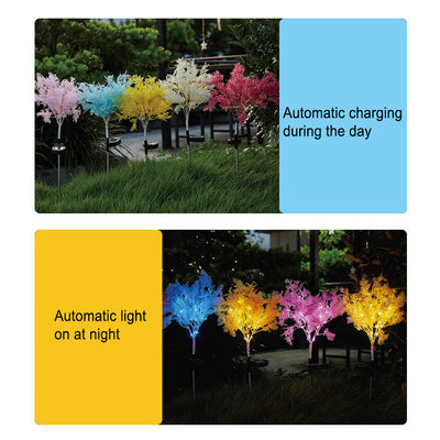 Modernes kreatives buntes Simulations-Nebel-Solar-LED-Patio-Rasen-Bodeneinsatz-Landschaftslicht im Freien 