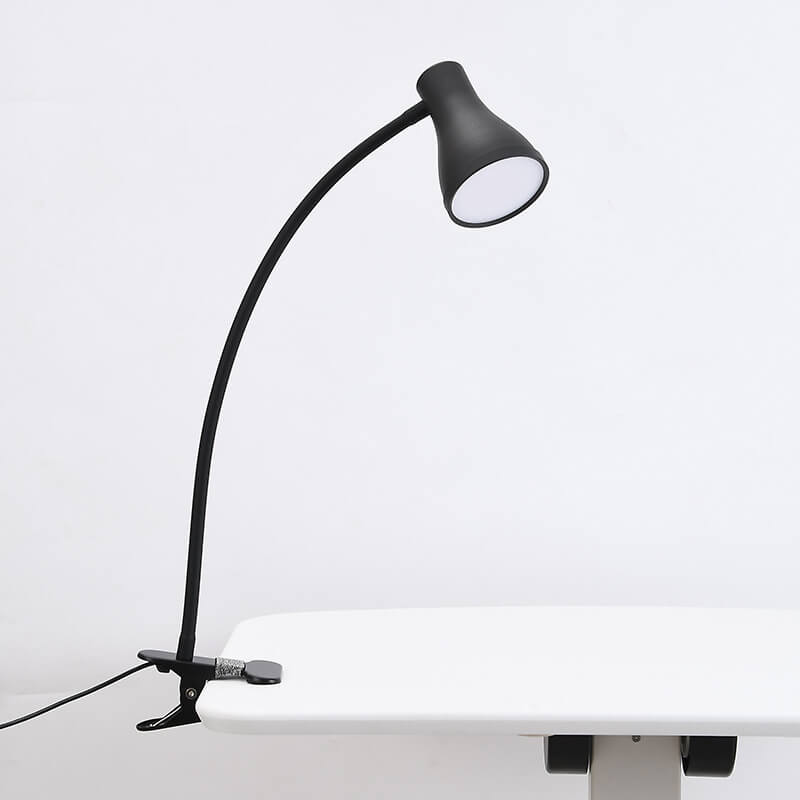 Modern Black Clip-on USB Eye Protection Study LED Table Lamp