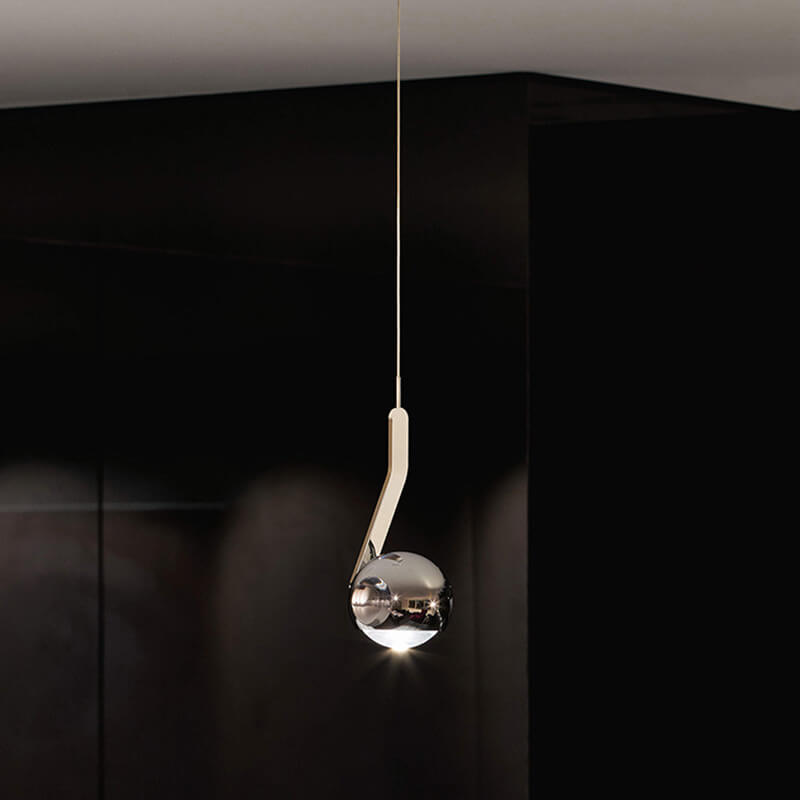 Modern Minimalist Iron  Round Ball LED Pendant Light