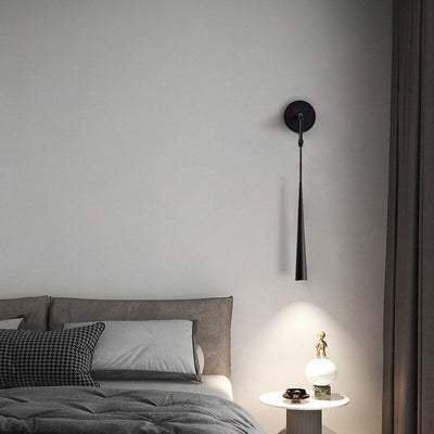 Nordic Minimalist Long Cylindrical Spotlight LED Wall Sconce Lamp