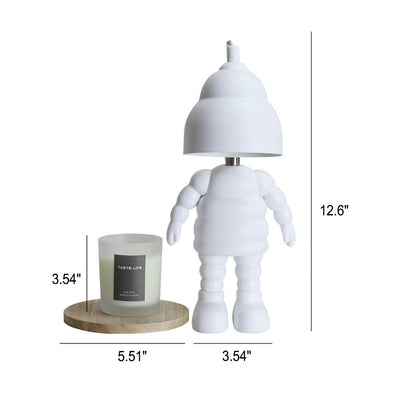 Moderne kreative Michelin-Roboter-LED-Aromatherapie-Schmelzwachs-Tischlampe 